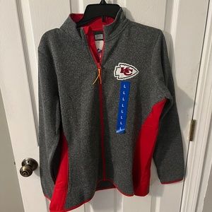 KC Chiefs lightweight zip up jacket